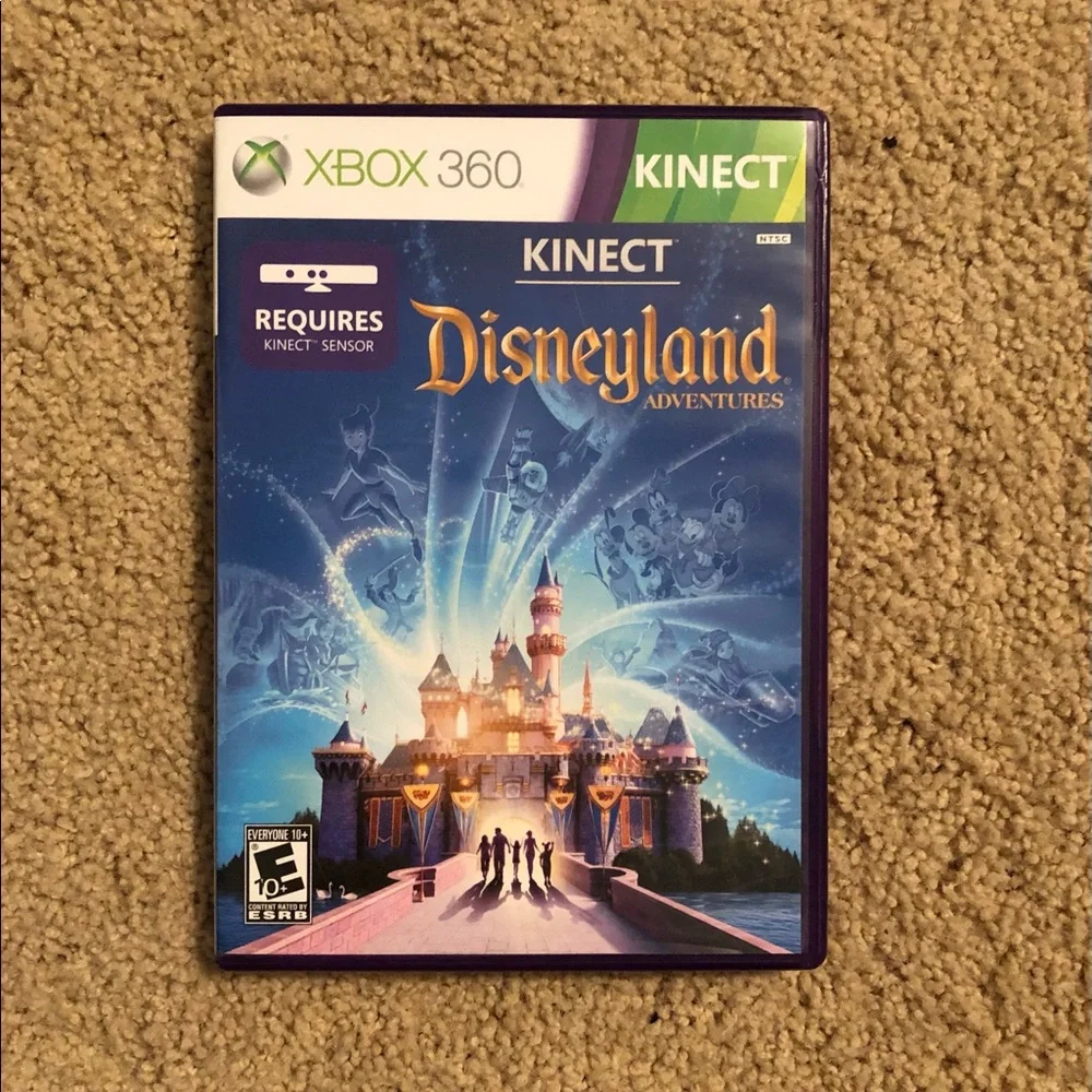 Microsoft XBOX 360 Kinect Game Bundle Star Wars, Disneyland, Sports, Adventures